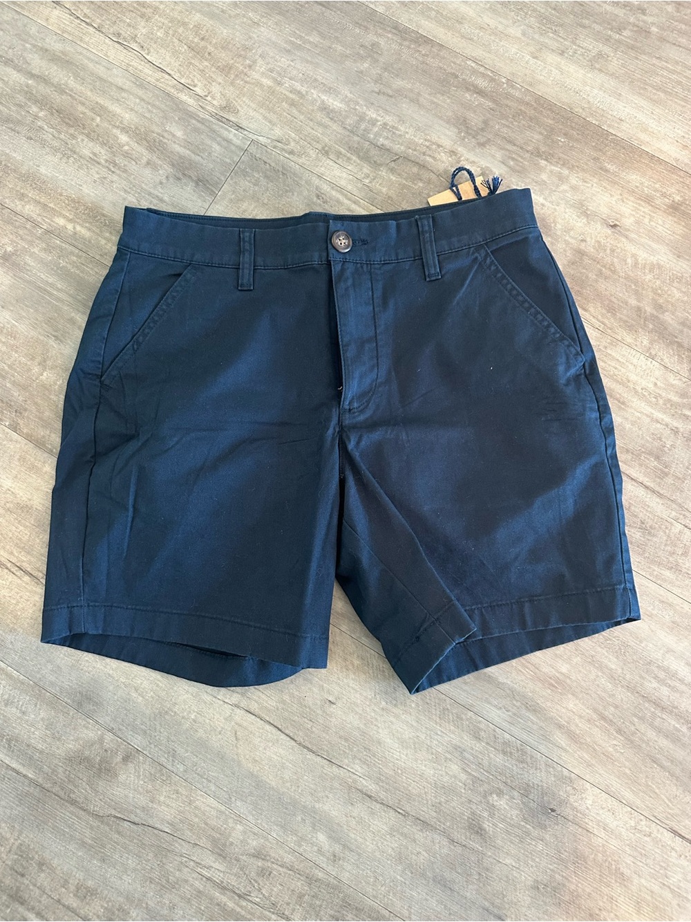 Chubbies Men's Navy Casual Cotton Shorts 7 inch inseam